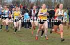 Womens Under-20s 2023 UK CAU Inter Counties Cross Country Champs, Prestwold Hall, Loughborough. Photo: David T. Hewitson/Sports for All Pics